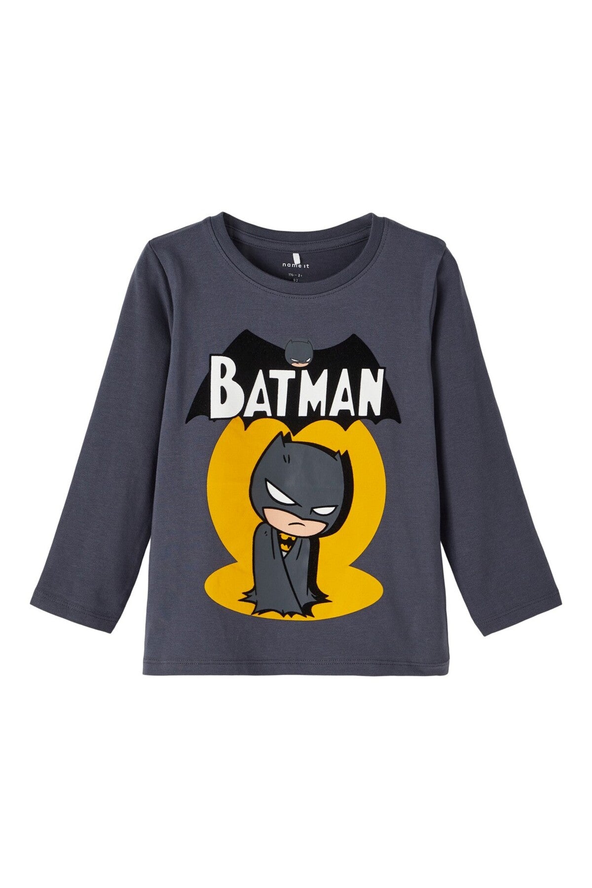 Batman Baskılı Uzun Kol Erkek Çocuk Sweatshirt-Rahat ve Şık