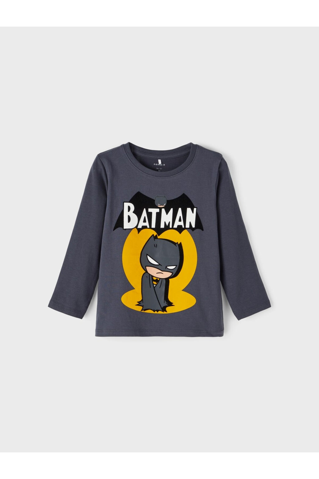 Batman Baskılı Uzun Kol Erkek Çocuk Sweatshirt-Rahat ve Şık