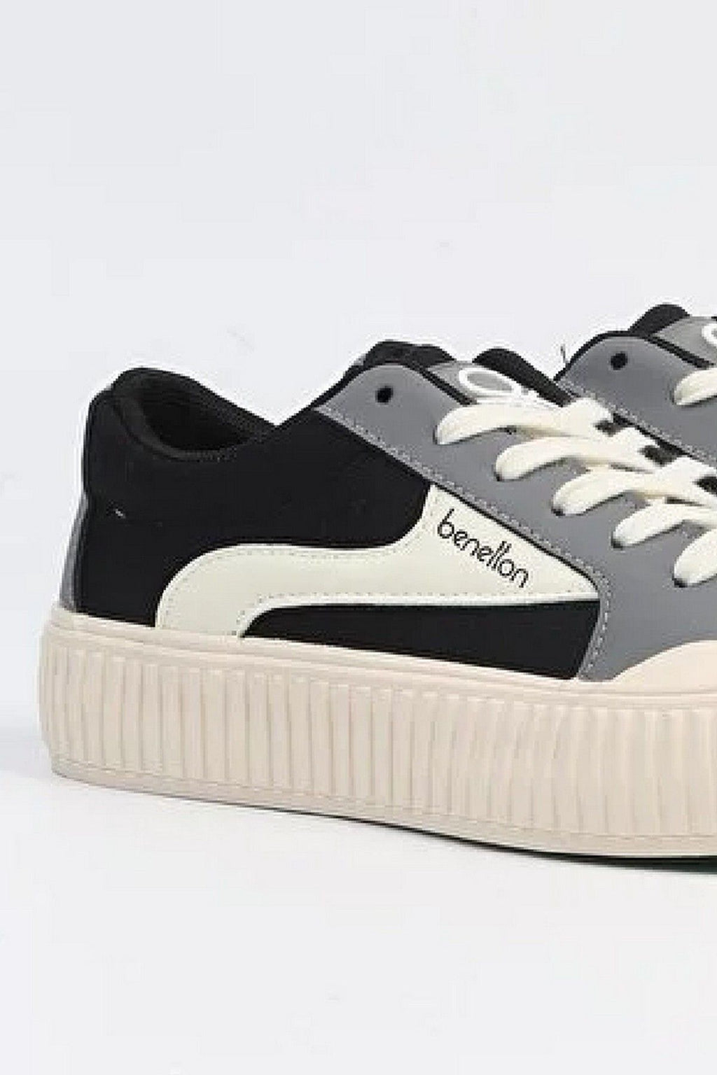 Benetton Kadın Günlük Minimalist Sneaker - Rahat ve Şık Platform Ayakkabı