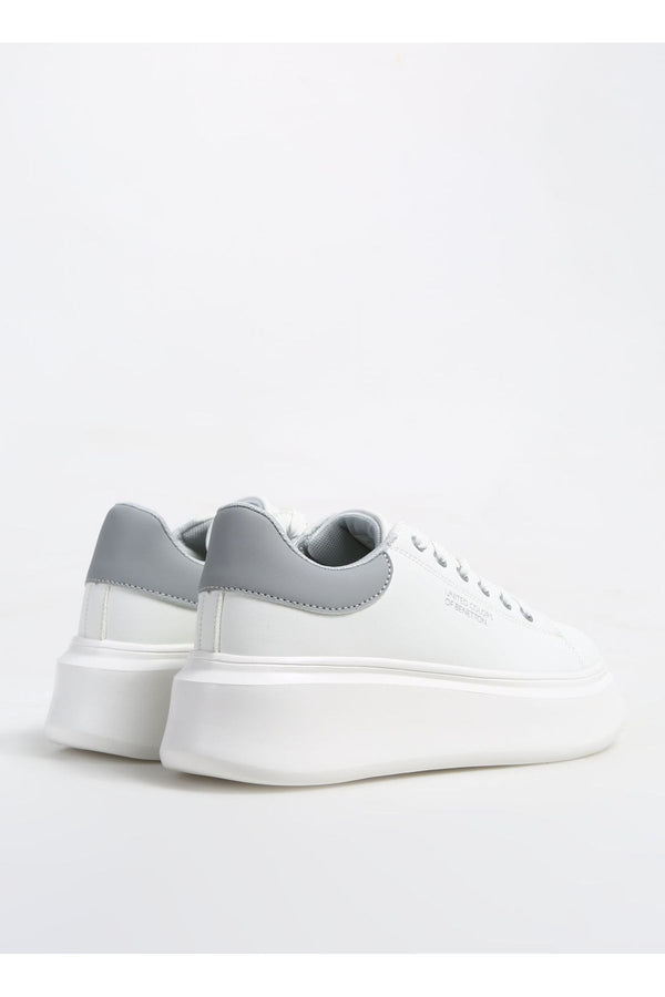 Benetton Minimalist Platform Sneaker Kadın Ayakkabı - Günlük Spor Şıklık