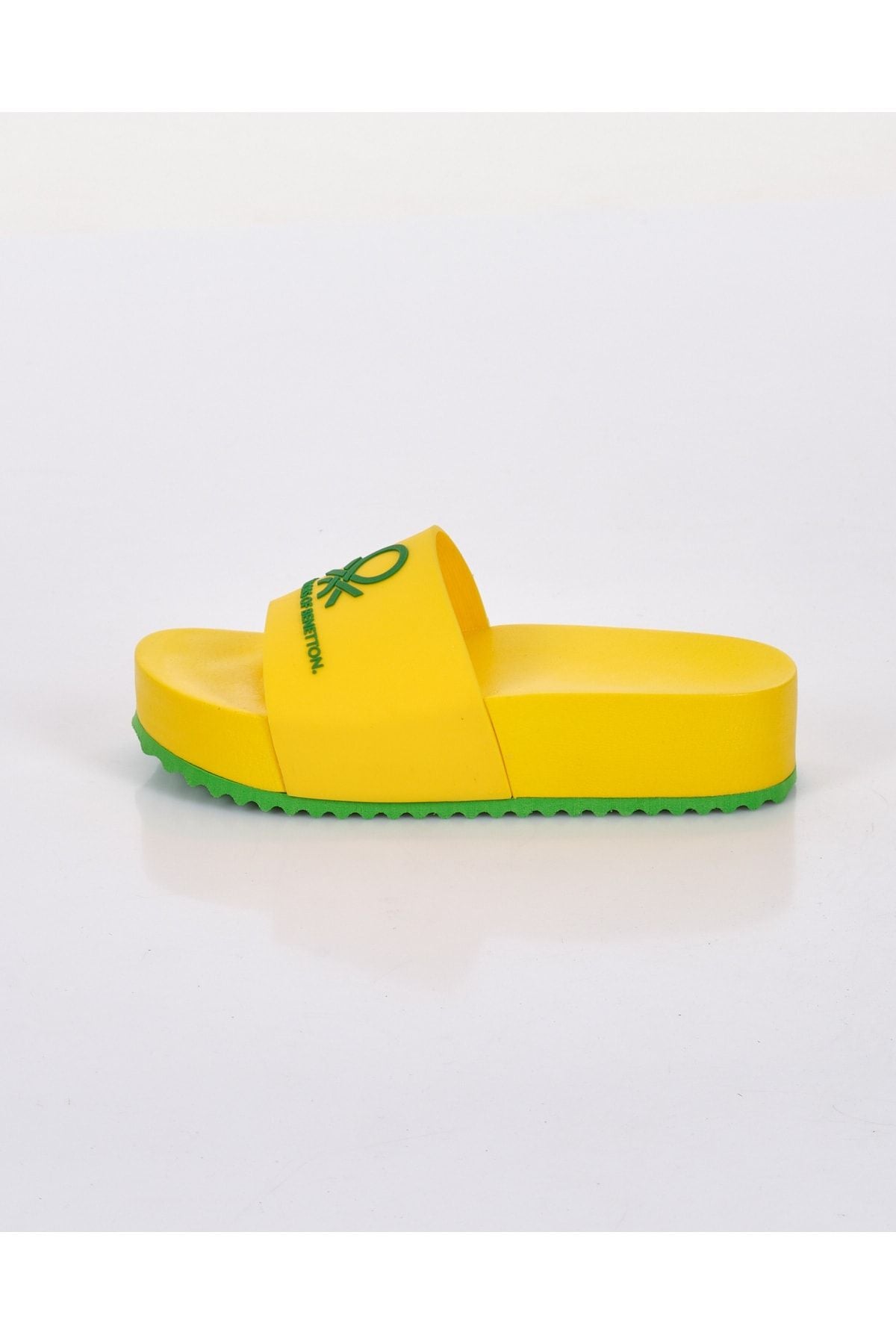 Benetton Kadın Platform Terlik - Minimalist Günlük Yazlık İkincil görsel