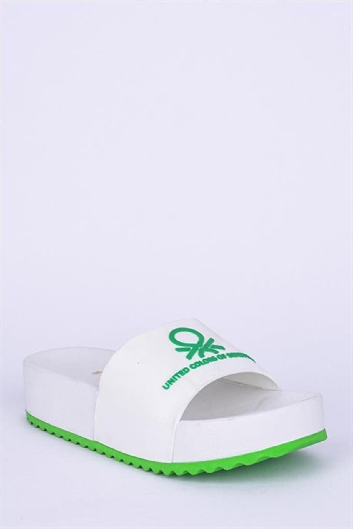 Benetton Kadın Platform Terlik - Minimalist Günlük Yazlık