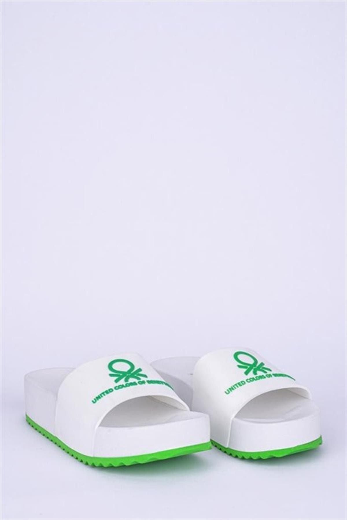 Benetton Kadın Platform Terlik - Minimalist Günlük Yazlık