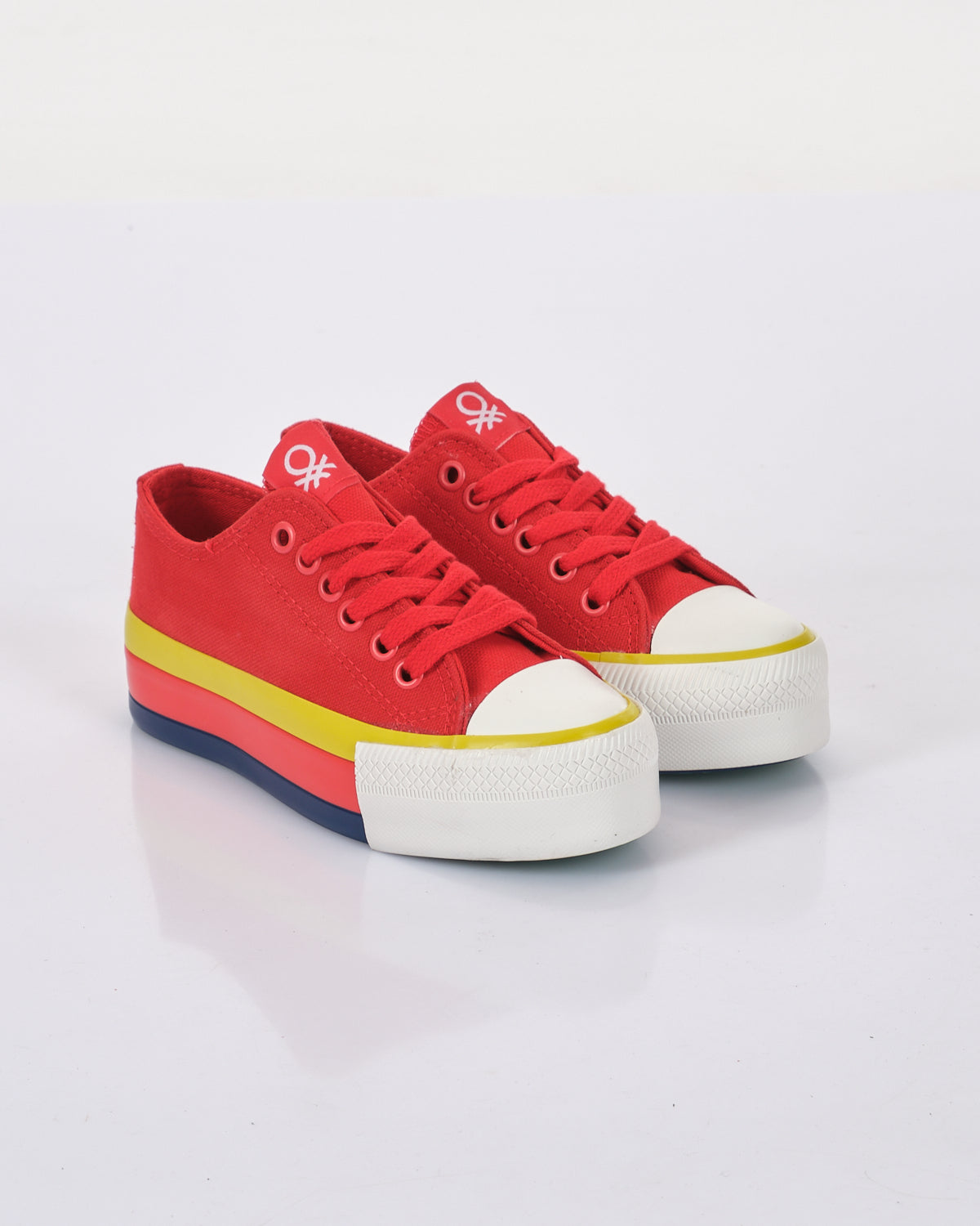 Benetton Minimalist Platform Kadın Sneaker - Günlük & Streetwear Ana görsel