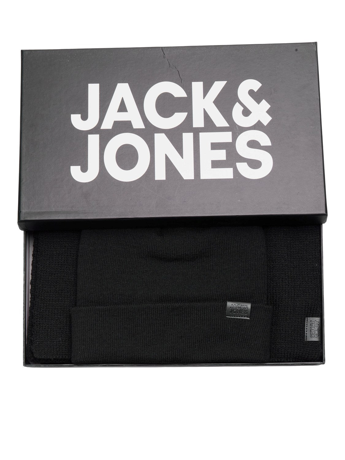 Jack&Jones Erkek Minimalist Bere & Atkı Seti - Kışlık Sıcaklık