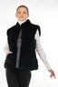 BEROSH Oversize Suni Kürk Kadın Kaban Yelek - Kışlık