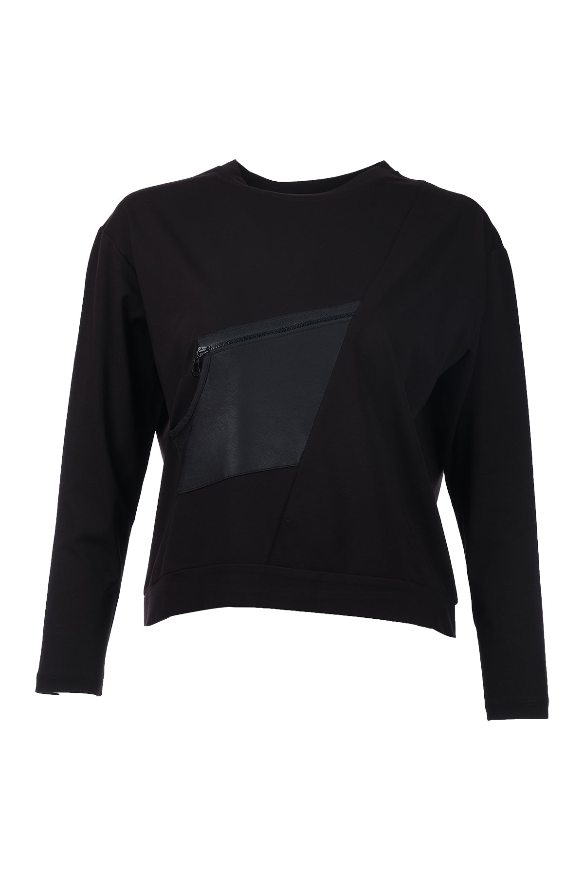On Kadın Oversize Uzun Kol Minimalist Bluz - Günlük Stil
