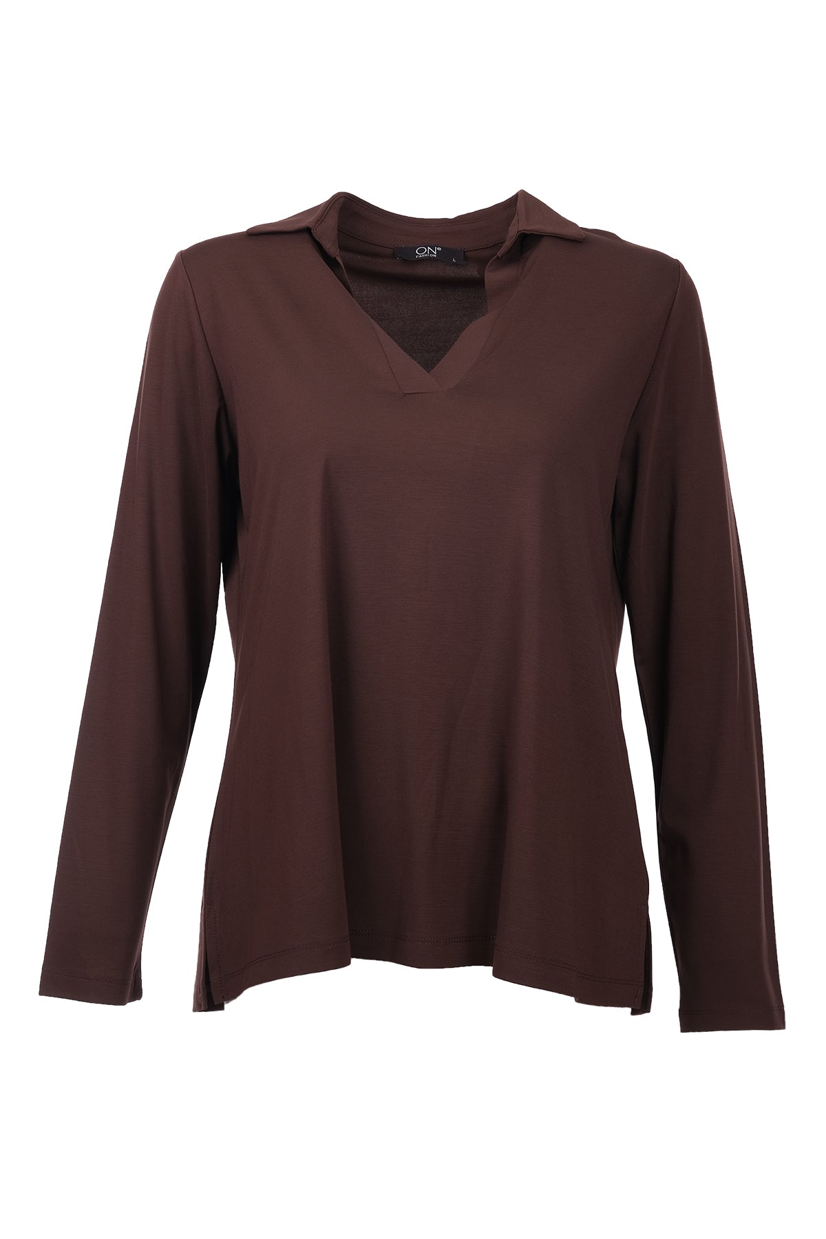 Polo Yaka Basic Bluz On Translation missing: tr.content.product_image_main