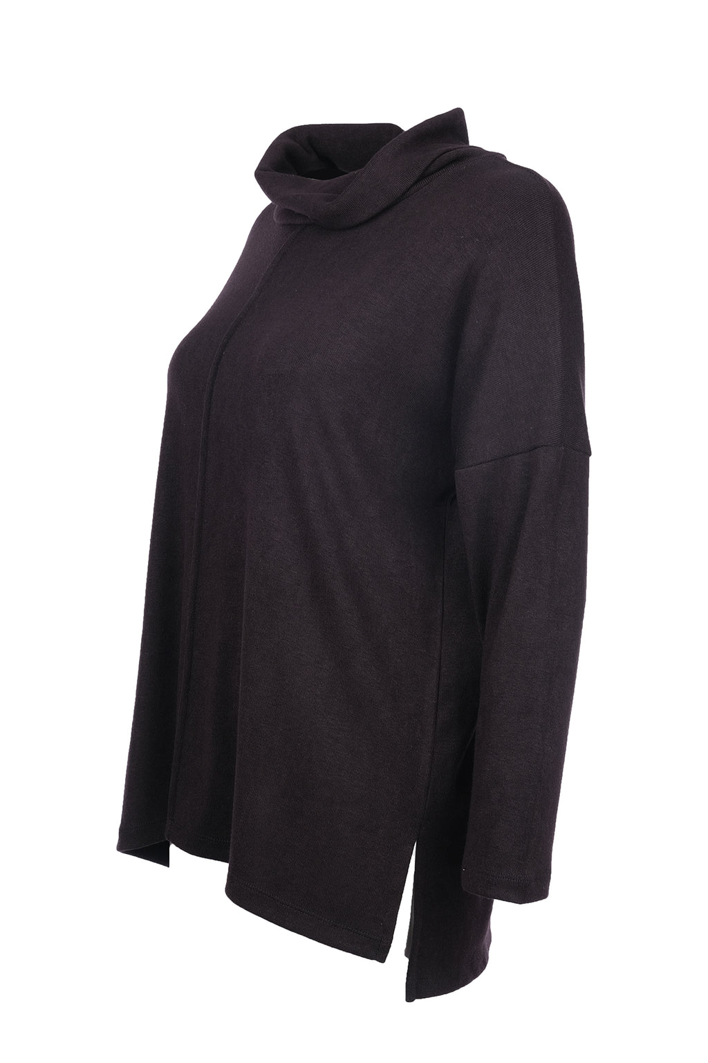 SCL Kadın Oversize Boğazlı Uzun Kol Bluz - Rahat ve Şık