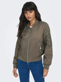 Only Minimalist Crop Bomber Ceket - Günlük & Şık | Hemen Al!