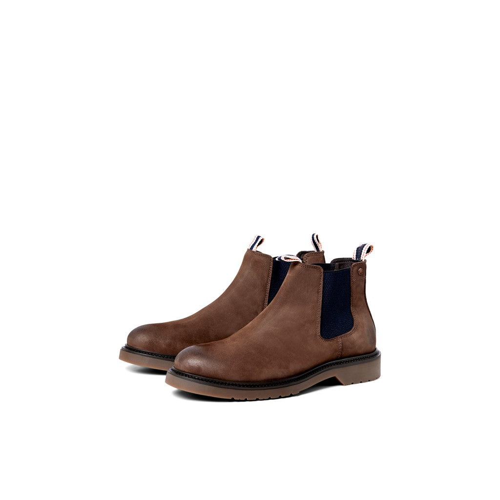 Jack&Jones Minimalist Erkek Chelsea Bot - Deri/Süet - Günlük