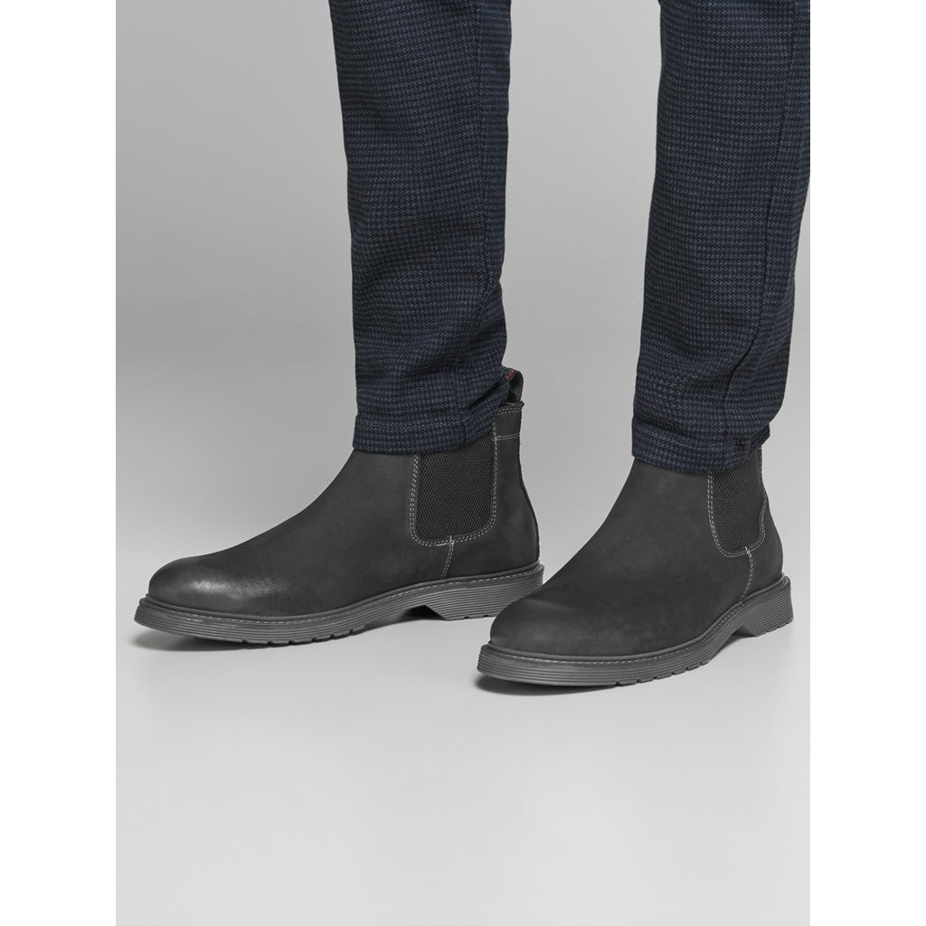 Jack&Jones Minimalist Erkek Chelsea Bot - Deri/Süet - Günlük