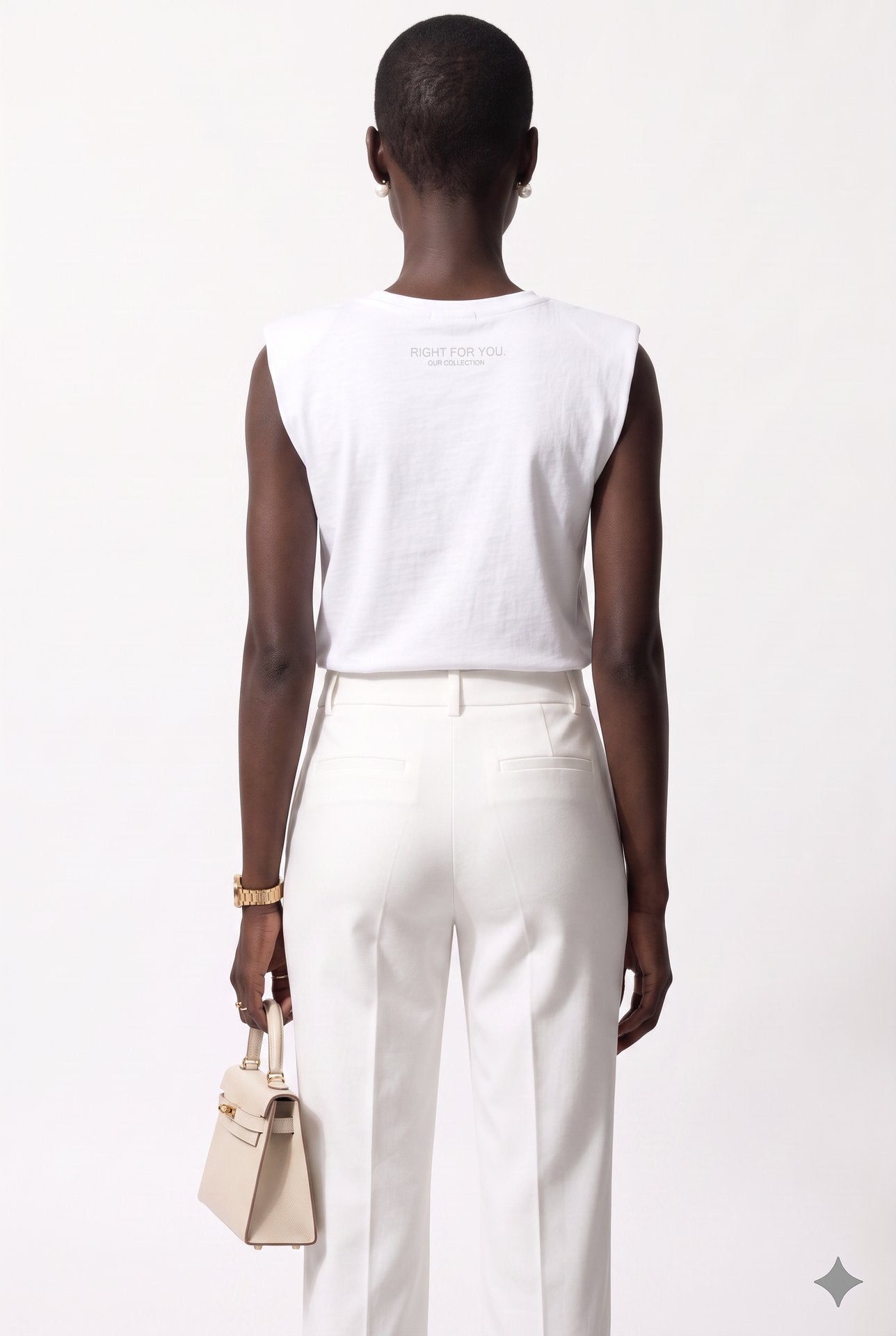 BSB Minimalist Oversize Kadın Bluz - Resimli - Rahat Kesim