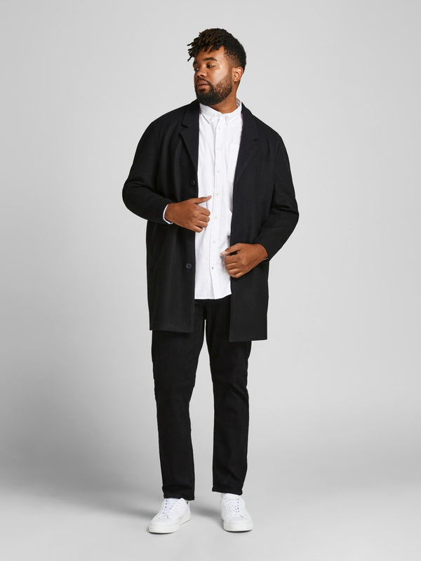 Jack&Jones Oversize Uzun Kol Minimalist Erkek Gömleği