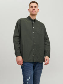 Jack&Jones Oversize Uzun Kol Minimalist Erkek Gömleği