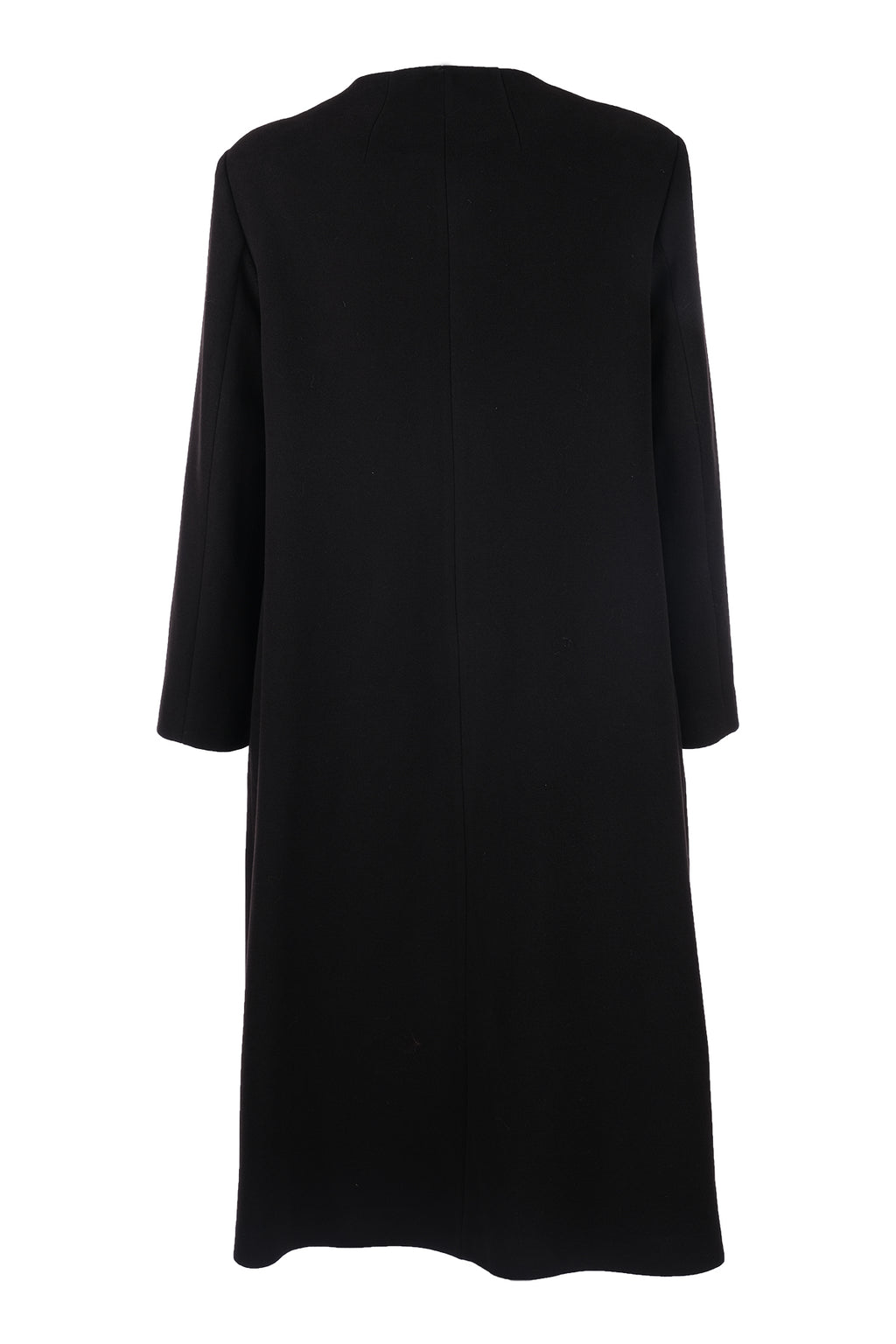 büyük beden taş detaylı uzun kaşe kaban Gala-Xi