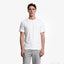 Calvin Klein Erkek Regular Fit Yuvarlak Yakalı Omuzları Şerit Çizgili Kısa Kollu Beyaz T-Shirt LV04RH201G