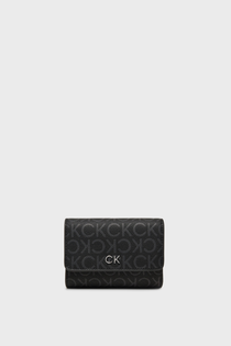 Calvin Klein Kadın Logolu Fermuarlı Cüzdan K60K612684