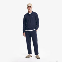 Calvin Klein Logolu %100 Pamuk Düğmeli Erkek Polo Sweat LV04RH263G