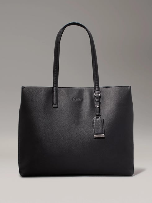 Calvin Klein Minimalist Tote Çanta - Günlük Kullanım için İdeal Deri Çanta İkincil görsel