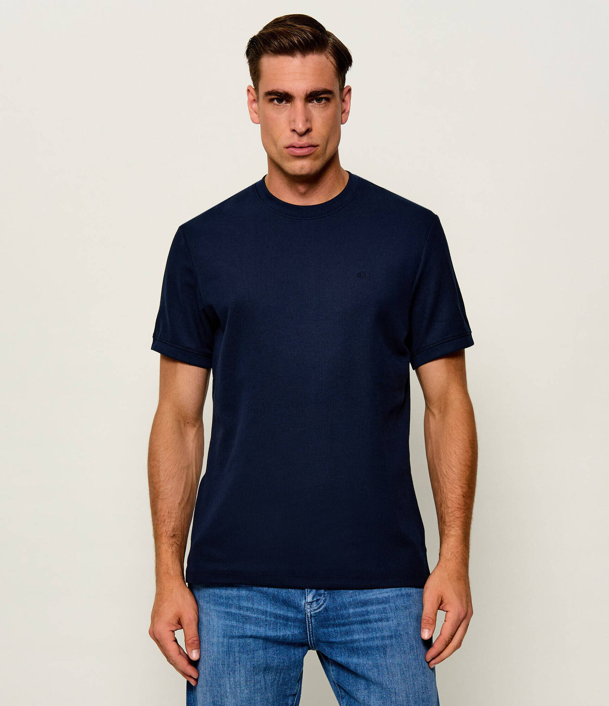 Calvin Klein Slim Micro Waffle Erkek T-Shirt LV04RF206G