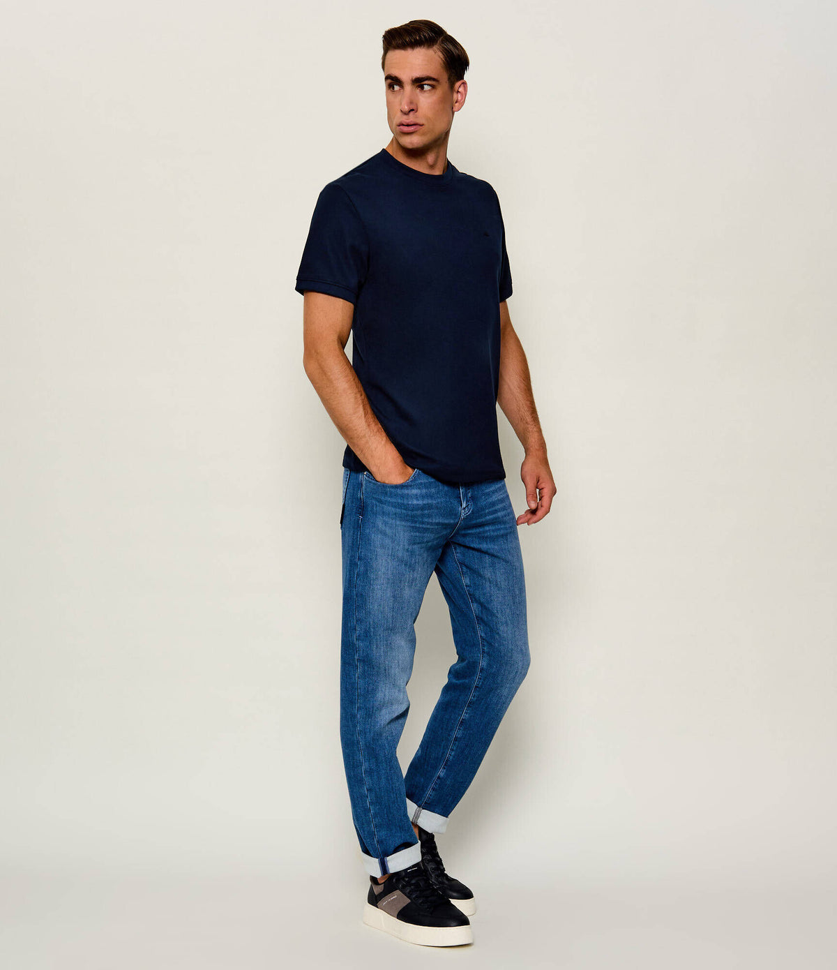 Calvin Klein Slim Micro Waffle Erkek T-Shirt LV04RF206G