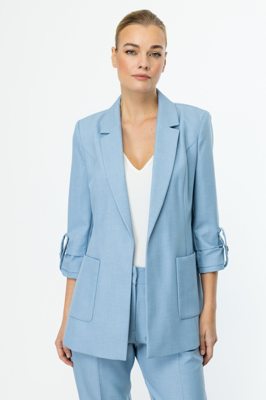 Ekol Kolu Apoletli Torba Cepli Ceket