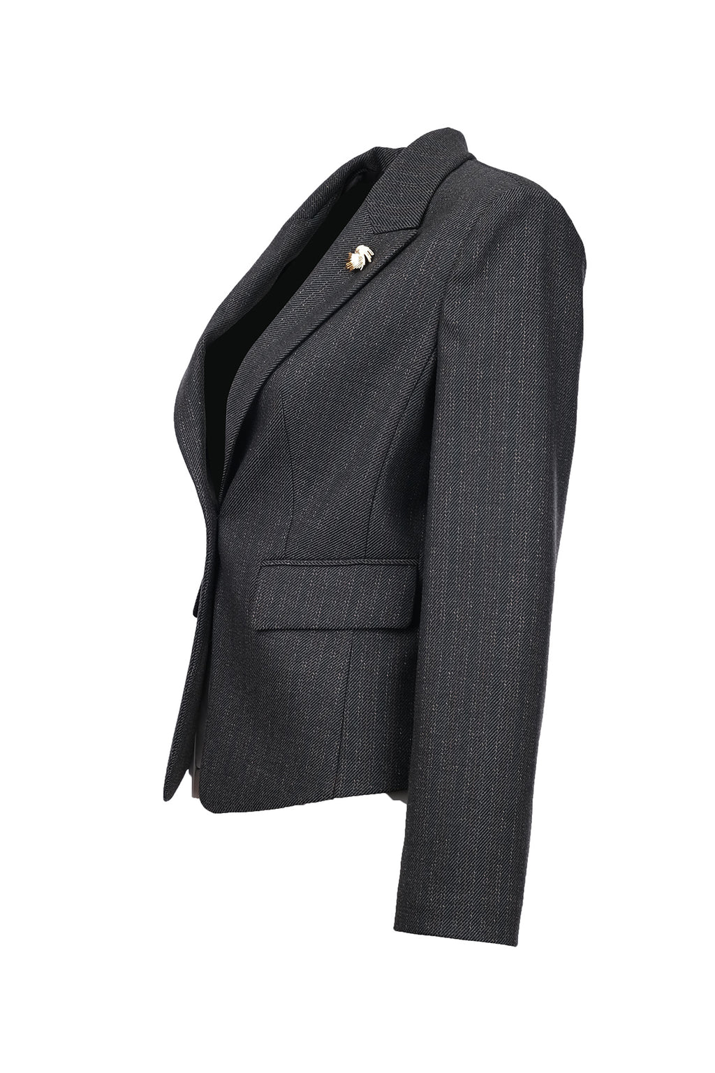 Ekol Minimalist Uzun Kol Crop Blazer Ceket - Şık ve Modern