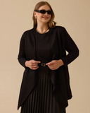 büyük beden desenli jakar kap Gala-Xi