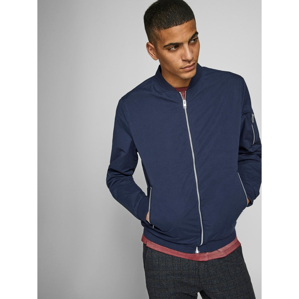 Jack&Jones Erkek Minimalist Bomber Ceket - Regular Fit İkincil görsel