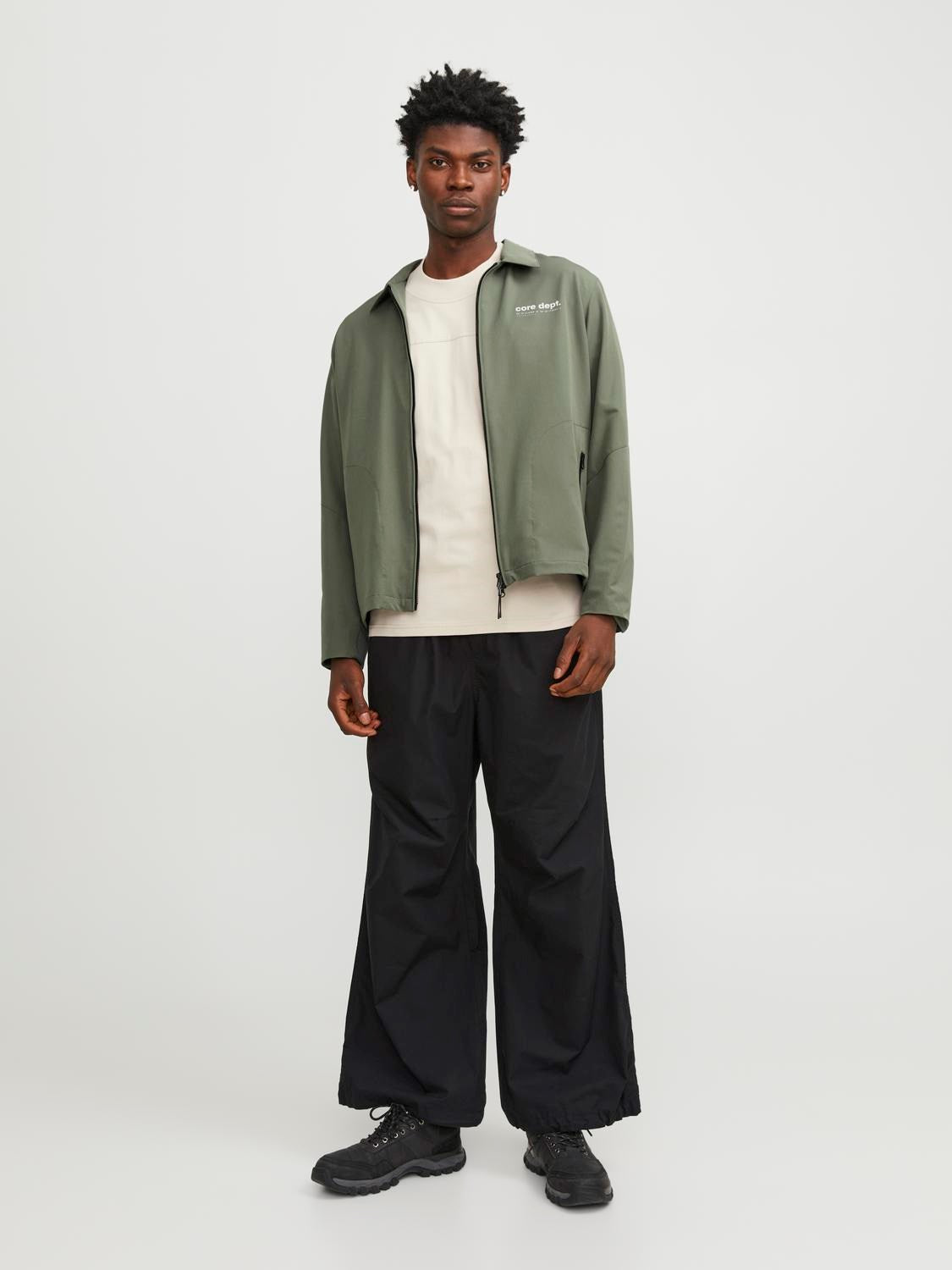 Jack&Jones Erkek Oversize Minimalist Ceket - Günlük Spor Ana görsel
