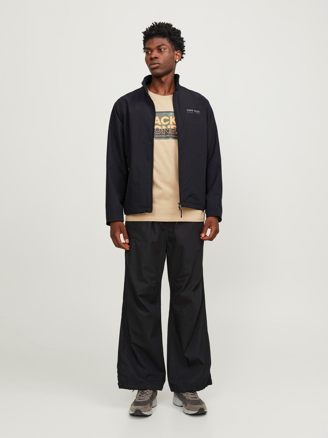 Jack&Jones Erkek Oversize Minimalist Ceket - Günlük Spor