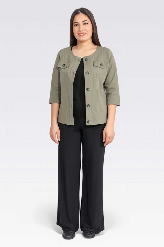 TRUVAKAR KOL ASTARSIZ PAMUK CEKET Tolga Saraçoğlu