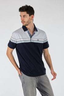 Claudio Campione Minimalist Polo Yaka Kısa Kol Erkek T-Shirt - Günlük Stil