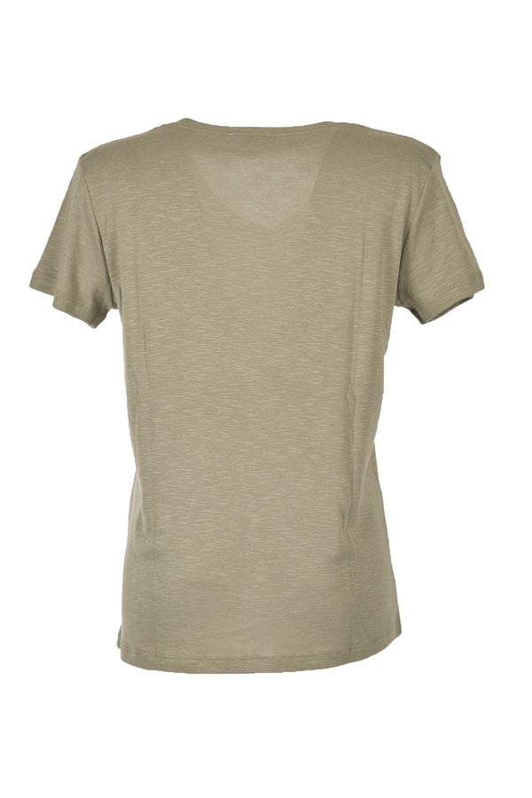 Daıdo Oversize V Yaka Kısa Kol Kadın T-Shirt - Rahat ve Şık Günlük Kombin