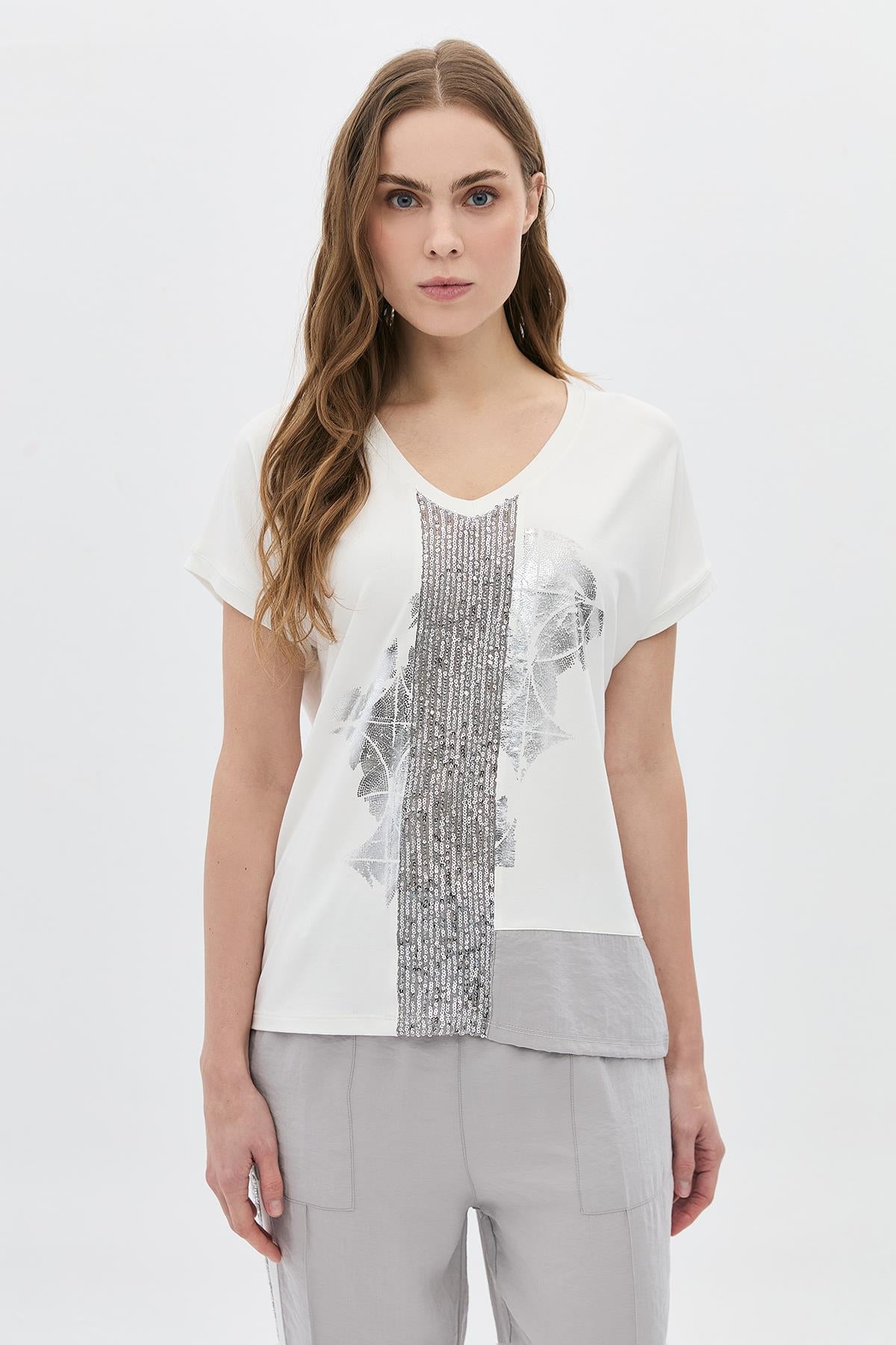Daıdo Kadın T-Shirt 20Y311900823 Translation missing: tr.content.product_image_secondary