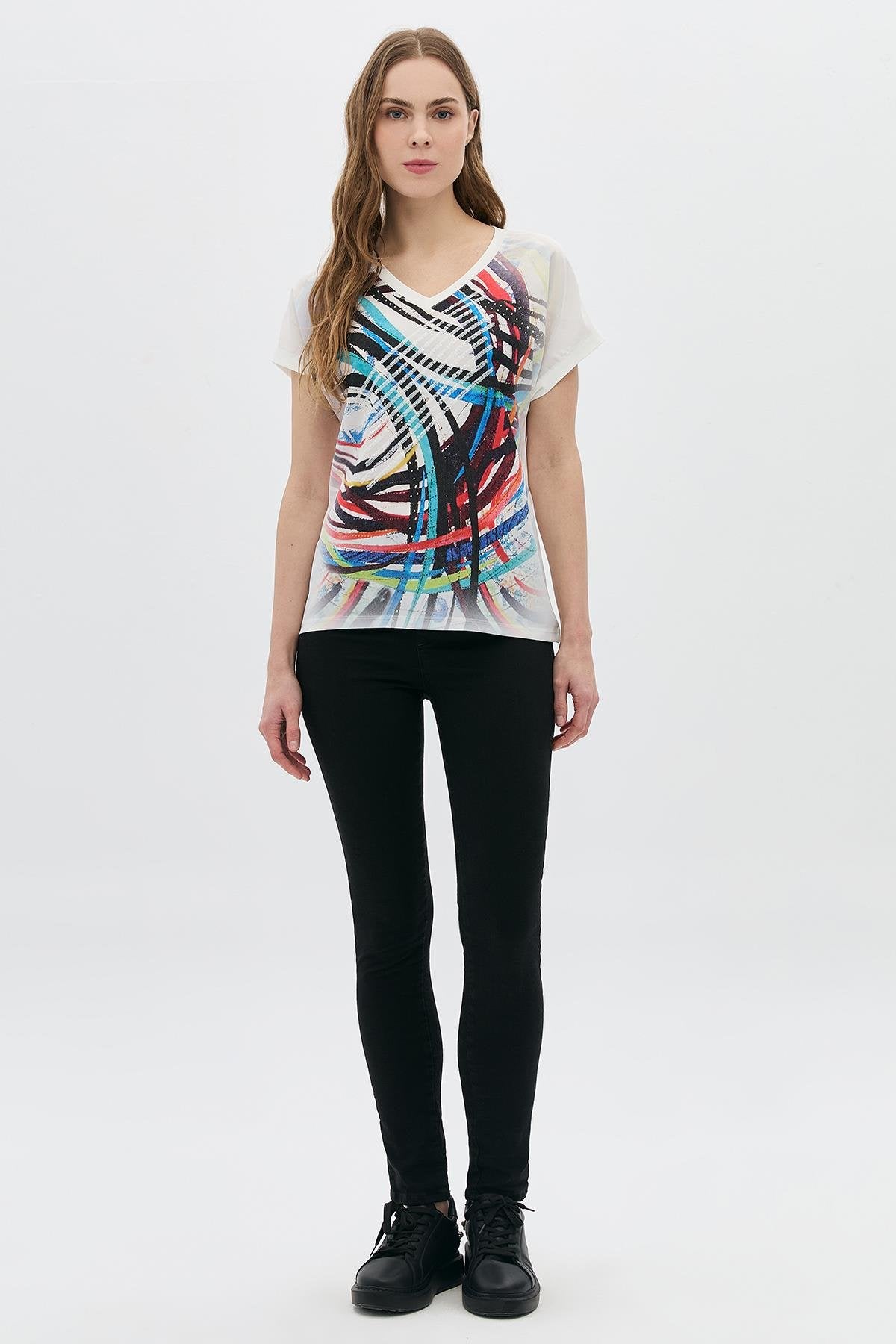 Daıdo Kadın T-Shirt 20Y311900835 Ana görsel