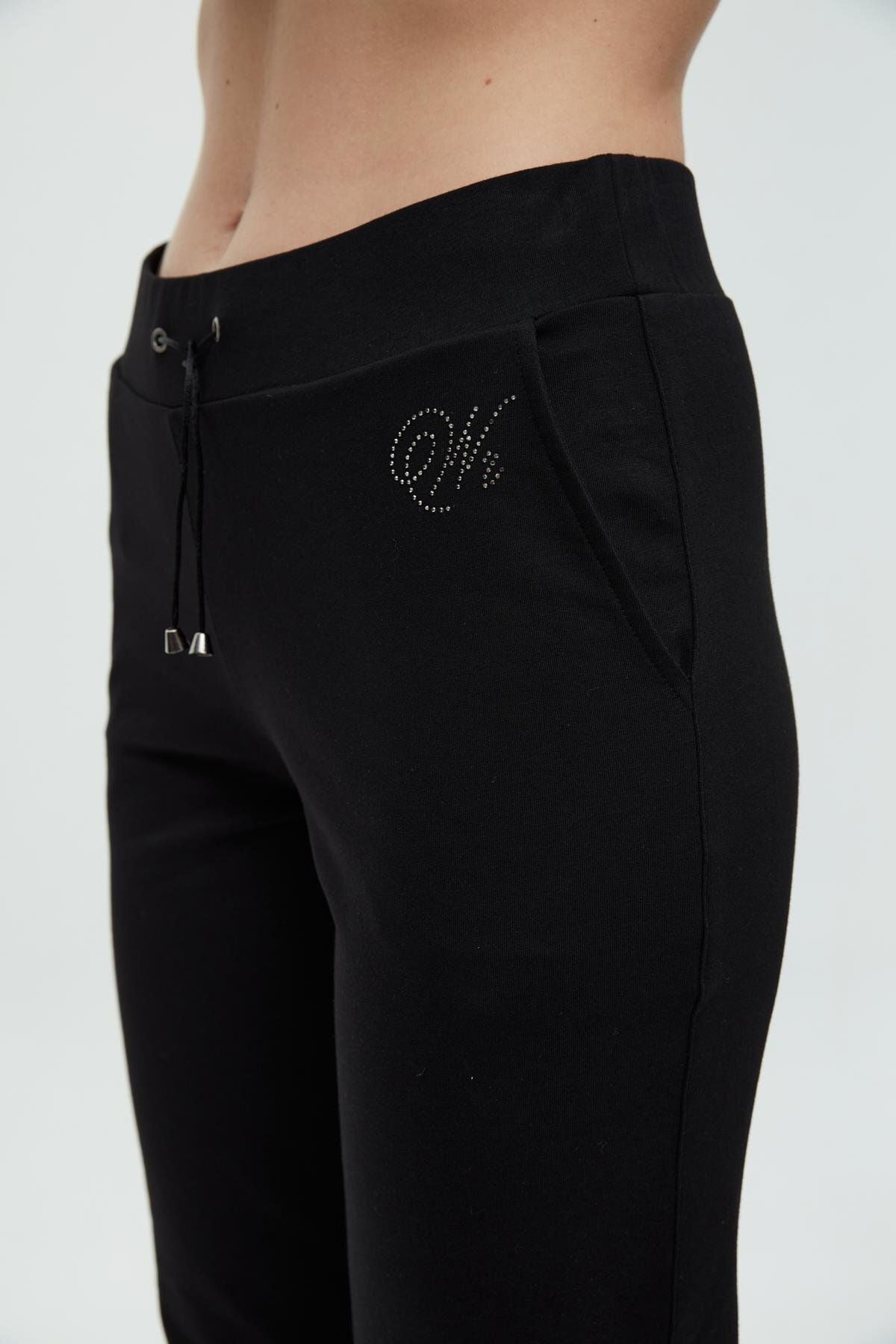Daıdo Minimalist Kadın Pantolon - Elastik Bel, Cep Detaylı, Günlük Translation missing: tr.content.product_image_secondary