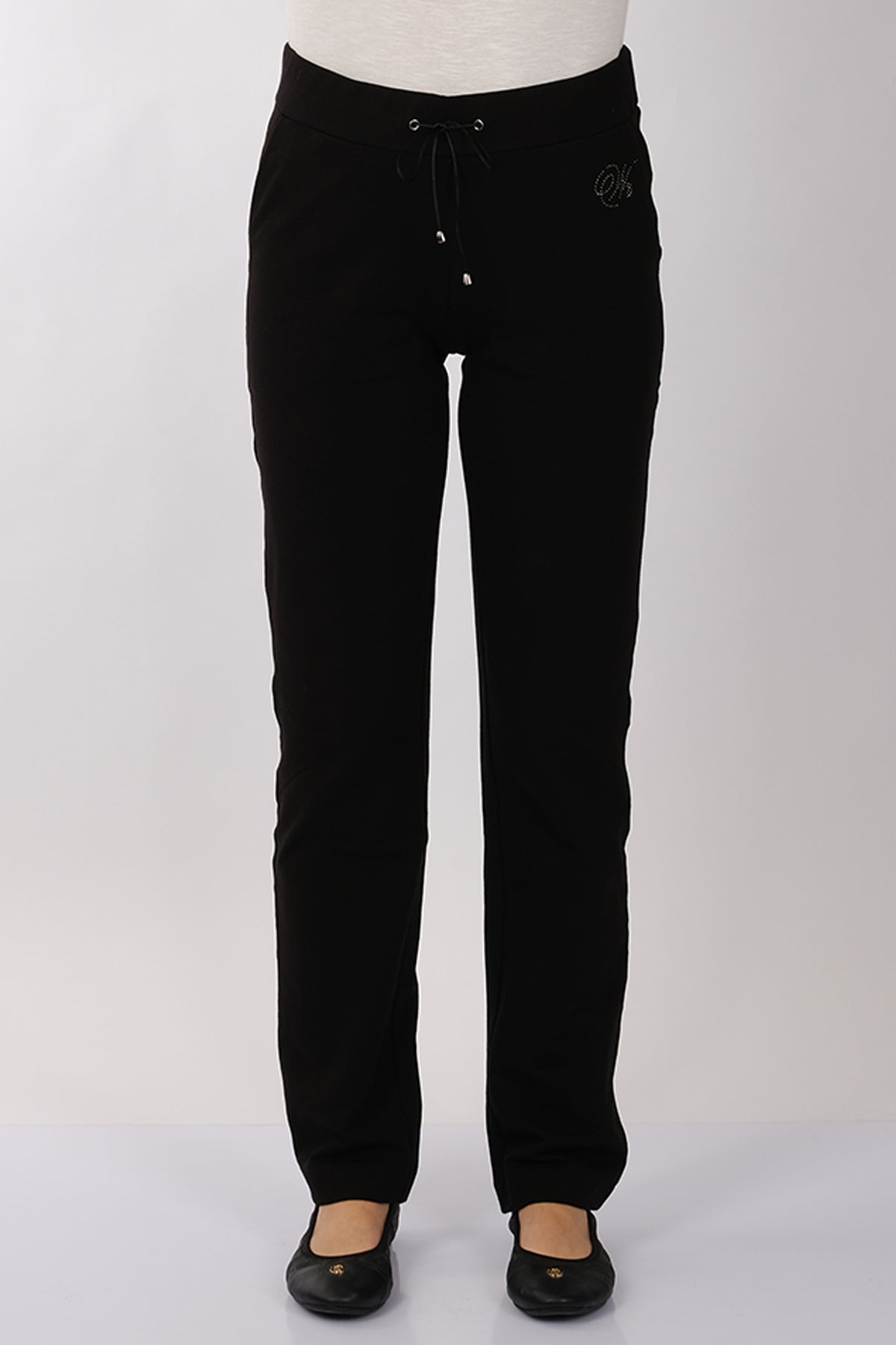 Daido Minimalist Regular Fit Kadın Pantolon - Bel Bağcıklı, Günlük Kullanım