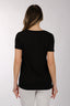 Daıdo Minimalist V Yaka Kısa Kol Kadın T-Shirt - Günlük Kullanım