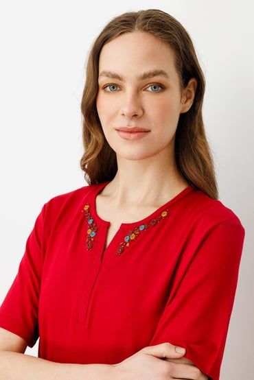 Desen Kadın Bluz DSN25703