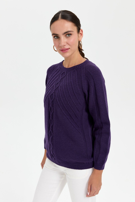 Desen Kadın Kazak DSN24K24265