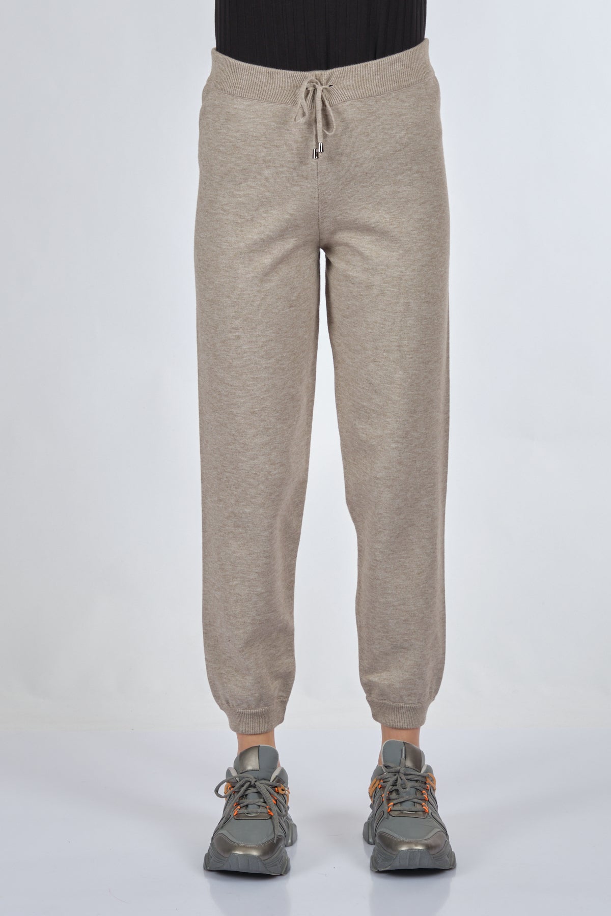 Desen Kadın Oversize Jogger Pantolon - Minimalist, Rahat, Midi Boy Translation missing: tr.content.product_image_secondary