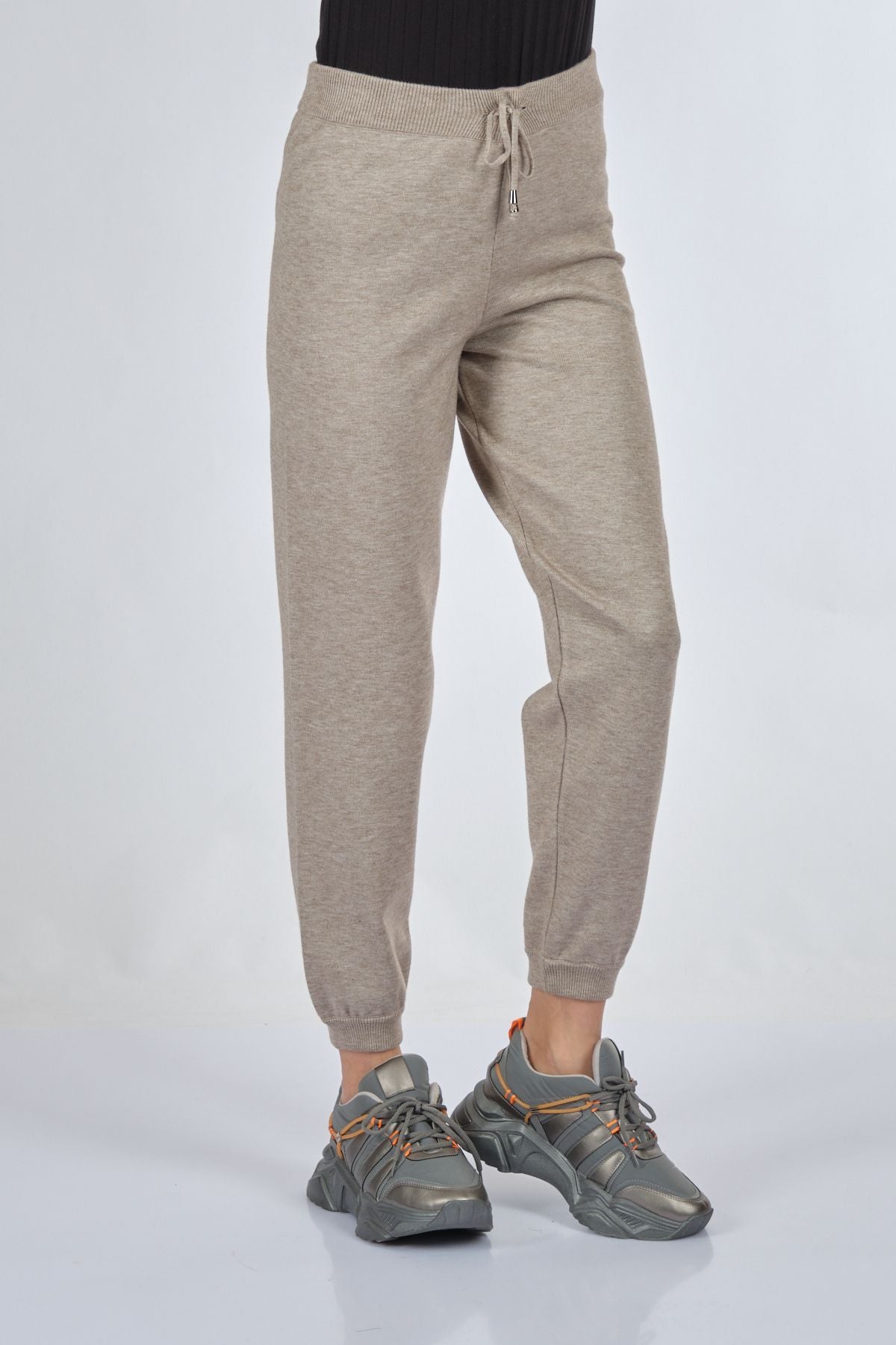 Desen Kadın Oversize Jogger Pantolon - Minimalist, Rahat, Midi Boy