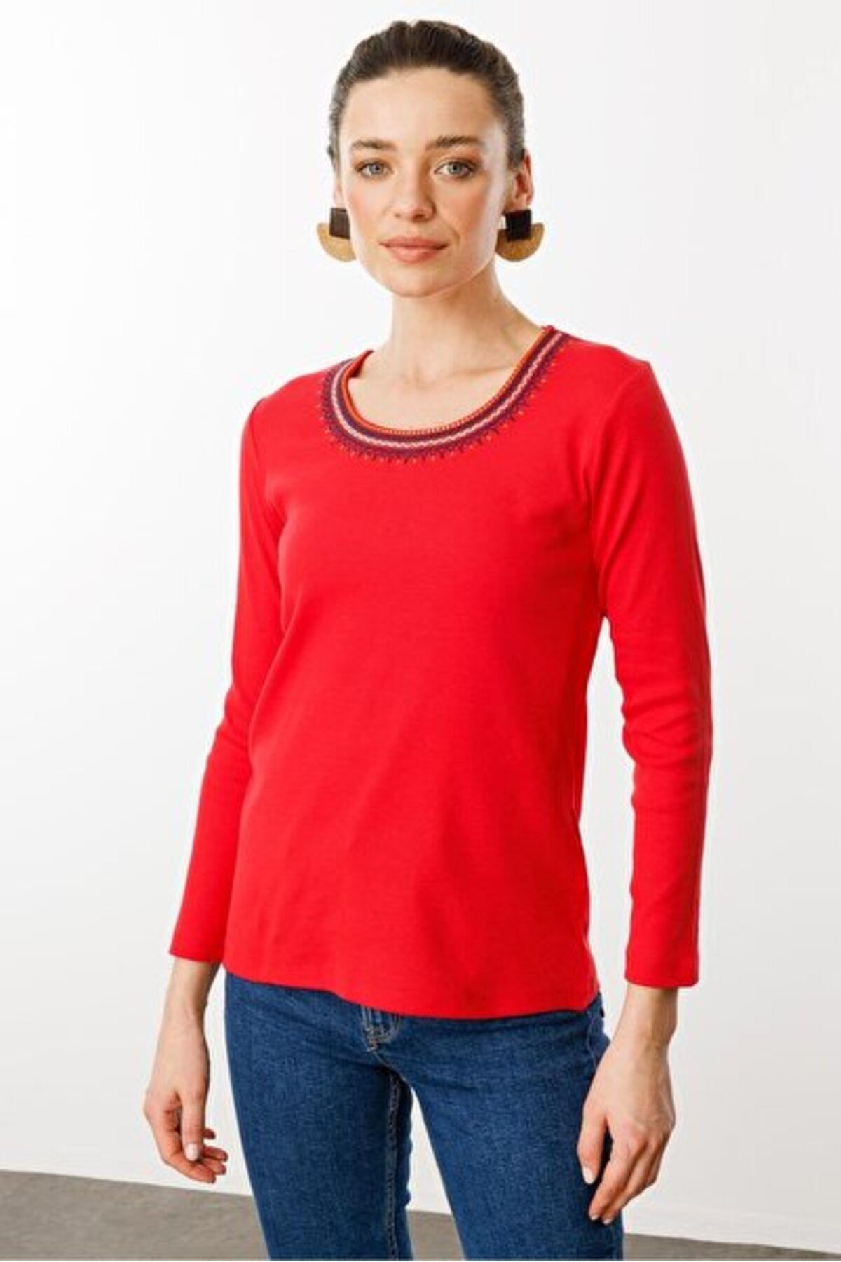 Desen Kadın T-Shirt 26YDSN25759 İkincil görsel
