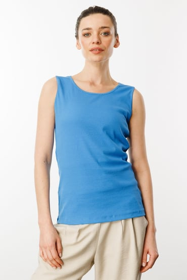 Desen Minimalist Kolsuz Yuvarlak Yaka Kadın T-Shirt - Günlük Stil