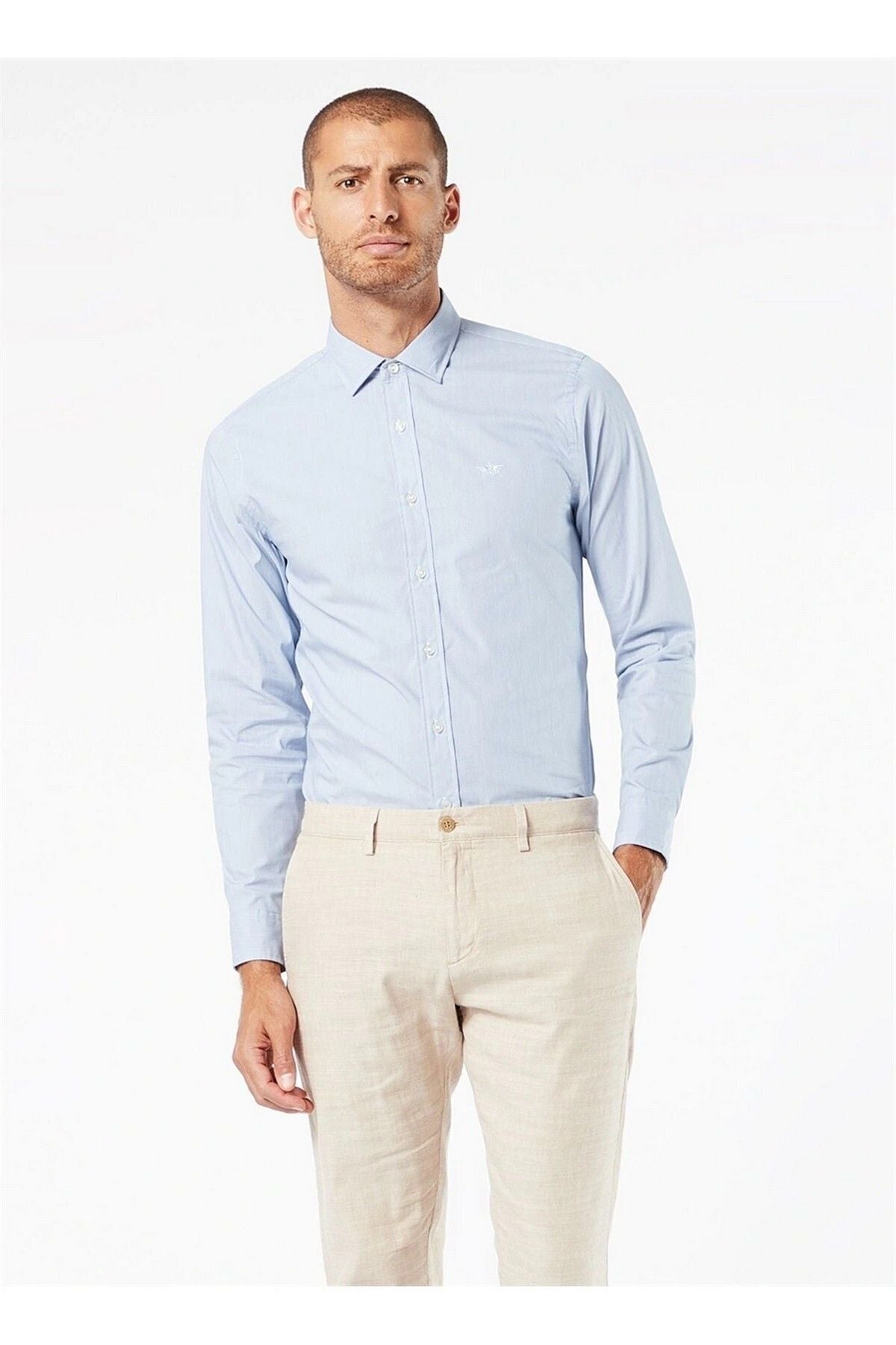 Dockers Erkek Gömlek: Minimalist Uzun Kol - Günlük & İş
