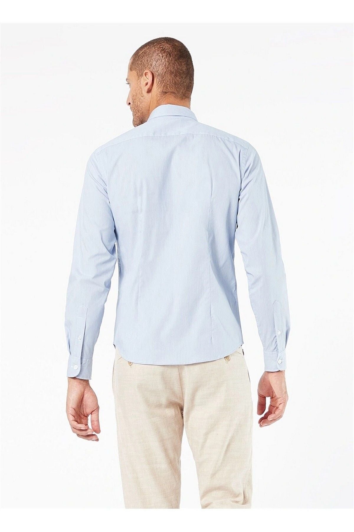 Dockers Erkek Gömlek: Minimalist Uzun Kol - Günlük & İş
