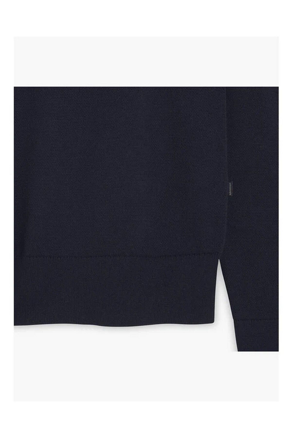Dockers Erkek Polo Yaka Uzun Kol Sweatshirt - Minimalist Tasarım