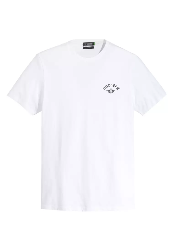 Dockers Minimalist Kısa Kol Erkek T-Shirt - Yuvarlak Yaka, Günlük